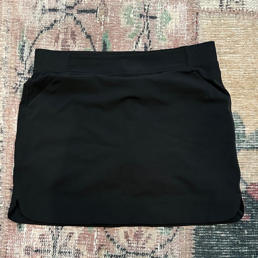 Classic Black Athletic Women's Skort